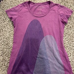 Patagonia Violet Crew Neck Tee